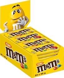 M&M's Pinda zakje (24 x 45 gr)