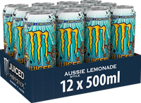 Monster Energy Juiced Aussie Lemonade (12 x 500 ml)