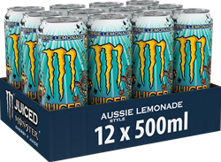 Monster Energy Juiced Aussie Lemonade (12 x 500 ml)