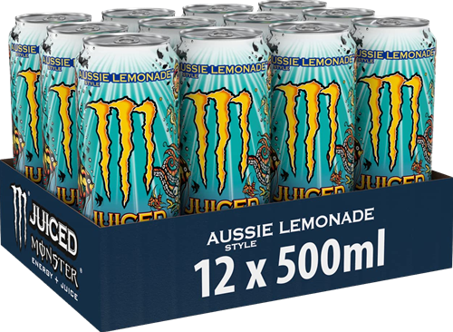 Monster Energy Juiced Aussie Lemonade (12 x 500 ml)
