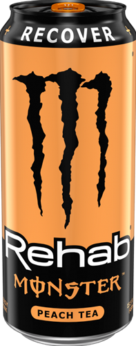 Monster Energy Rehab Peach Tea (1 x 458 ml)