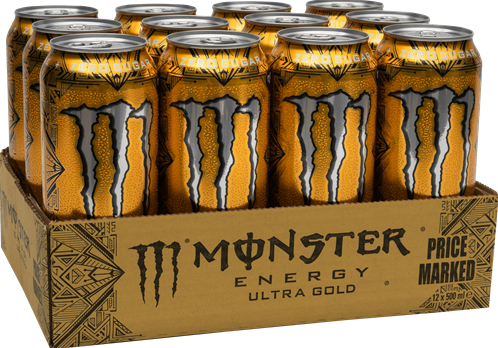 Monster Energy Ultra Golden Pineapple (12 x 500 ml)
