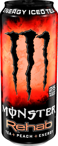 Monster Energy Rehab Peach Tea (1 x 500 ml)