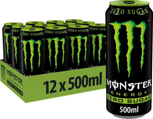 Monster Energy Original Zero (12 x 500 ml)