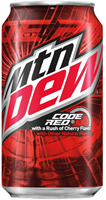 Mountain Dew Code Red (12 x 355 ml)-2