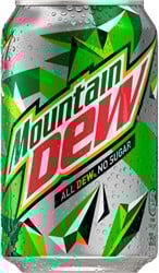 Mountain Dew Zero No Sugar (24 x 330 ml)