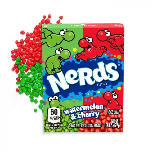 Nerds Candy Watermelon & Cherry (46 gr)