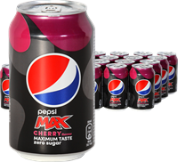 Pepsi Max Cherry (24 x 330 ml)