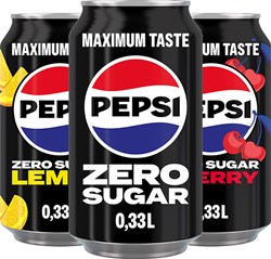 Pepsi Zero Sugar (24 x 330 ml)