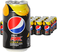 Pepsi Max Lemon (24 x 330 ml)
