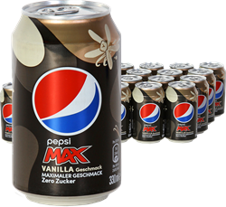 Pepsi Max Vanilla (24 x 330 ml)