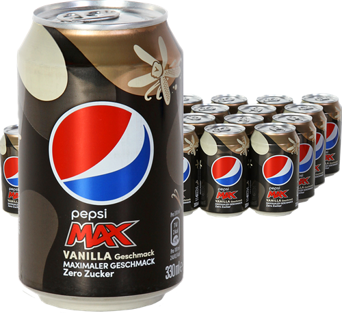 Pepsi Max Vanilla (24 x 330 ml)