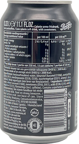 Pepsi Zero Sugar Original (24 x 330 ml)-3
