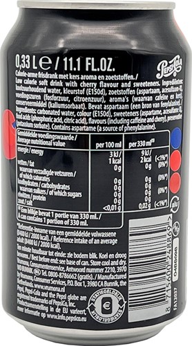 Pepsi Zero Sugar Cherry (24 x 330 ml)-3