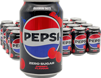 Pepsi Zero Sugar Cherry (24 x 330 ml)
