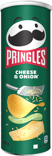 Pringles Cheese & Onion (19 x 165 gr)