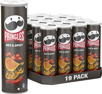 Pringles Hot & Spicy (19 x 165 gr)