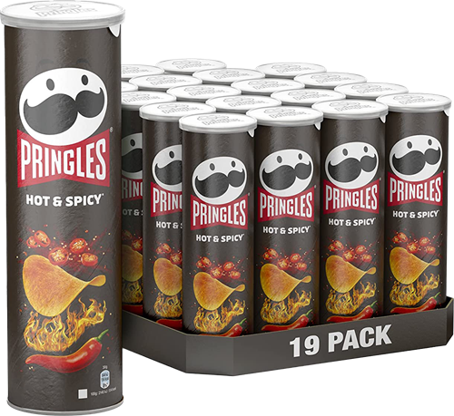 Pringles Hot & Spicy (19 x 165 gr)