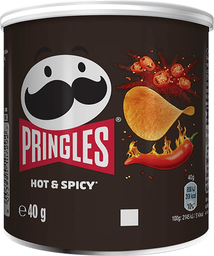Pringles Hot & Spicy (12 x 40 gr)-2