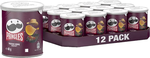 Pringles Texas BBQ sauce (12 x 40 gr)