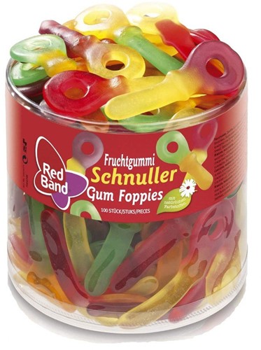 Red Band Winegum Foppies 1200gr
