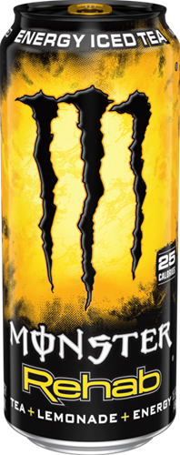 Monster Energy Rehab Tea + Lemonade USA  (1 x 458 ml)