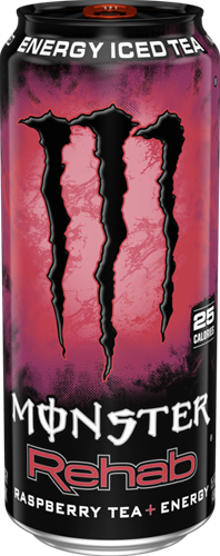 Monster Energy Rehab Raspberry (1 x 458 ml)