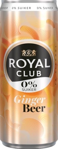 Royal Club Ginger Beer 0% suiker (12 x 250 ml)-2