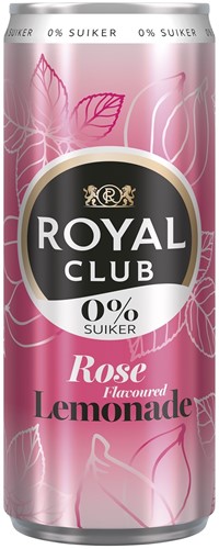 Royal Club Rose Lemonade 0% suiker (12 x 250 ml)