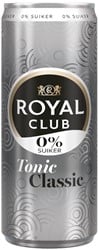 Royal Club Tonic 0% suiker (24 x 250 ml)