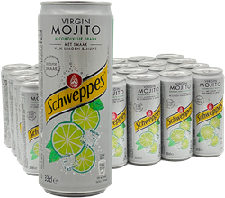 Schweppes Virgin Mojito (24 x 330 ml)