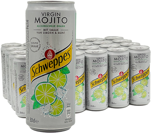 Schweppes Virgin Mojito (24 x 330 ml)
