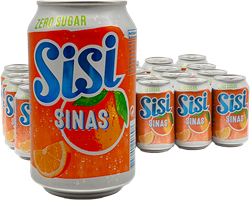 Sisi Sinas Zero Sugar (24 x 330 ml)