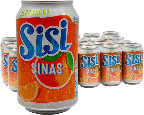 Sisi Sinas Zero Sugar (24 x 330 ml)