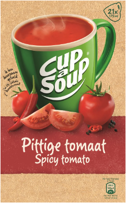 Unox Cup A Soup Pittige Tomaat (21 x 175ml)