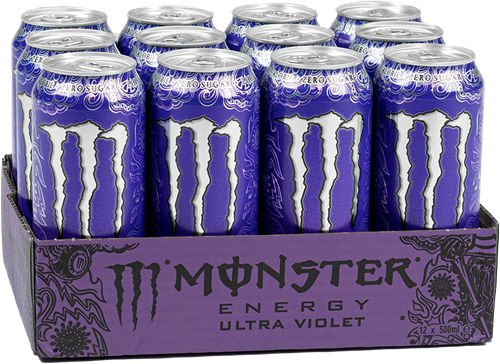 Monster Energy Ultra Violet (12 x 500 ml)