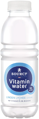 Sourcy Vitaminewater Limoen Lychee 0.0% (6 x 500 ml)