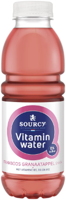 Sourcy Vitaminewater Framboos Granaatappel 0.0% (6 x 500 ml)