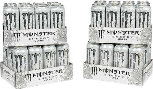 Monster Energy Ultra White 4-Pack (48 x 500 ml)
