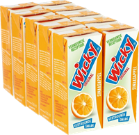 Wicky Original Sinaasappel (10 x 200 ml)